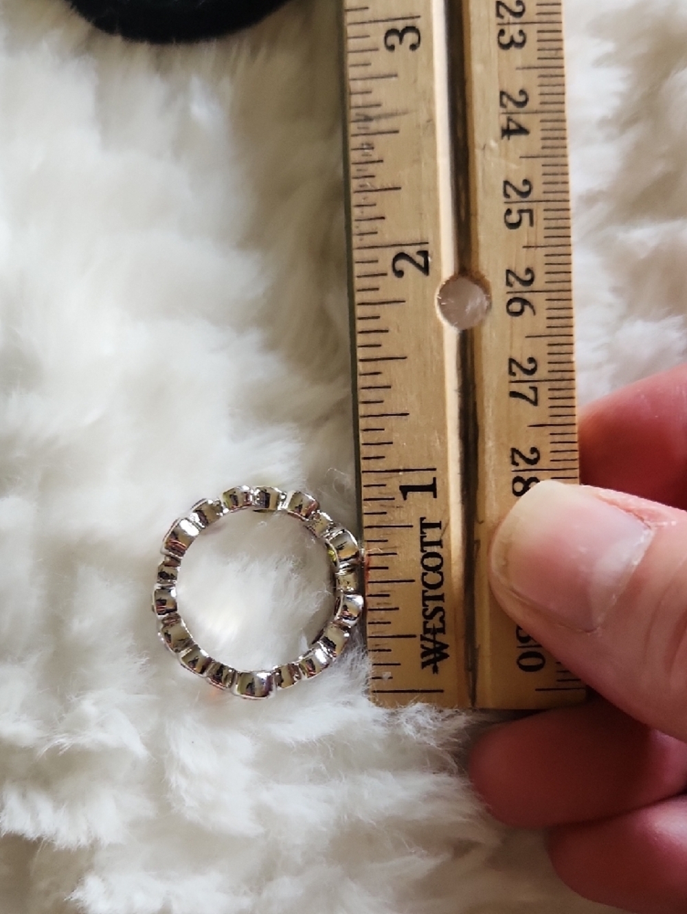 Brand New Silver Multi-Color Gemstone Ring Women's Size 8 - Picture 4 of 7